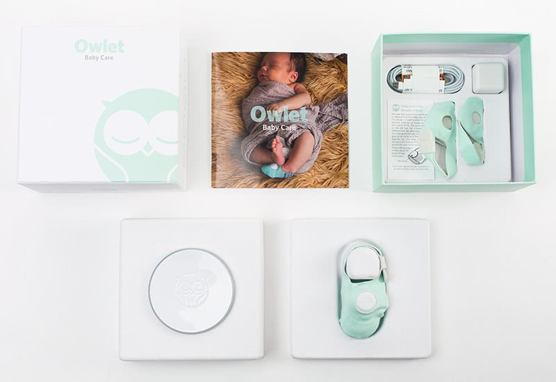 Owlet Smart Sock 2 box Baby Gear Essentials