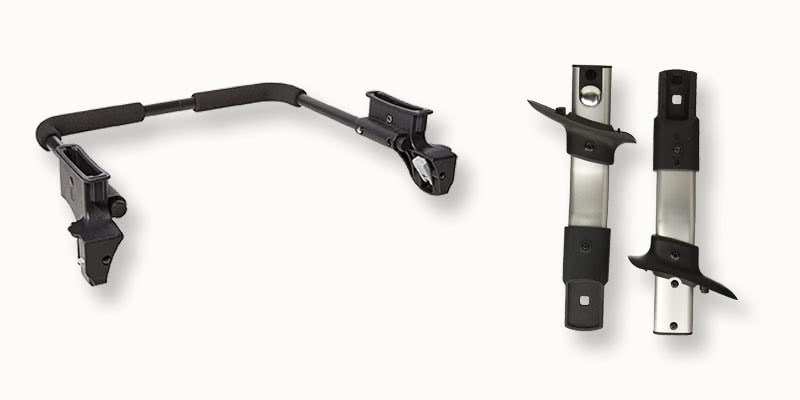 Baby Jogger City Select stroller Britax B Safe car seat adapter - Baby Gear Essentials
