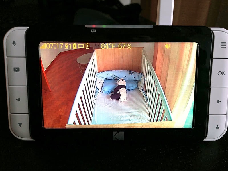Kodak Cherish C520 review monitor day view - Baby Gear Essentials