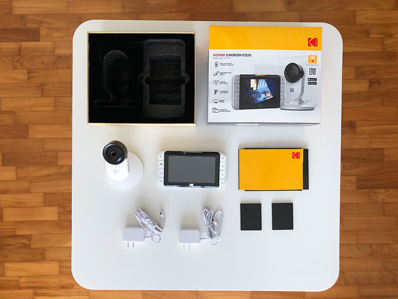 kodak cherish c520 video baby monitor