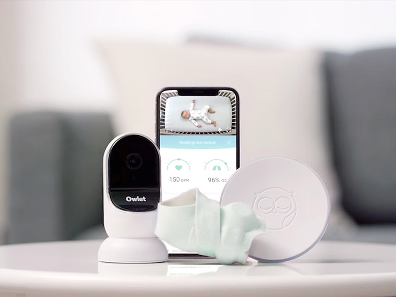 Owlet Smart Sock + Cam Best Health Baby Monitor