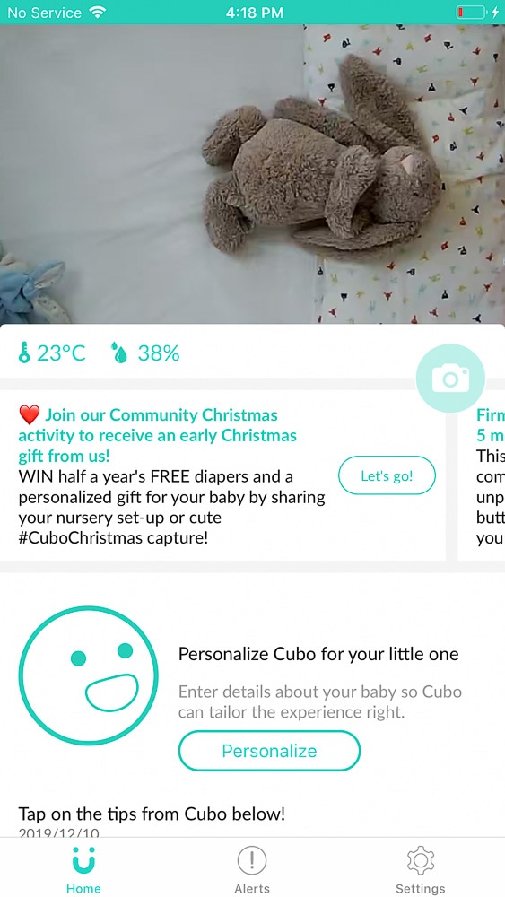Cubo AI app camera zoon monitor review - Baby Gear Essentials