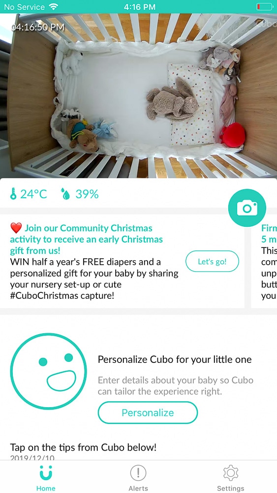 Cubo AI app live feed monitor review - Baby Gear Essentials