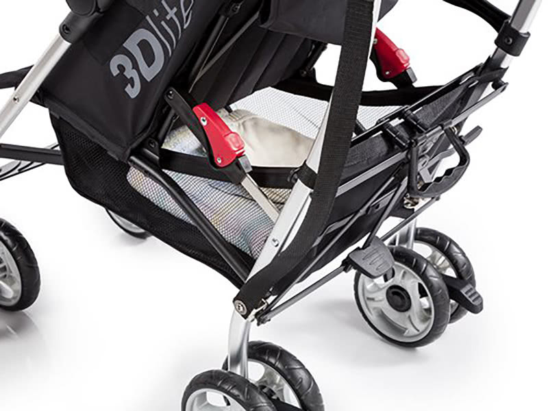 summer 3dlite stroller review storage basket - Baby Gear Essentials