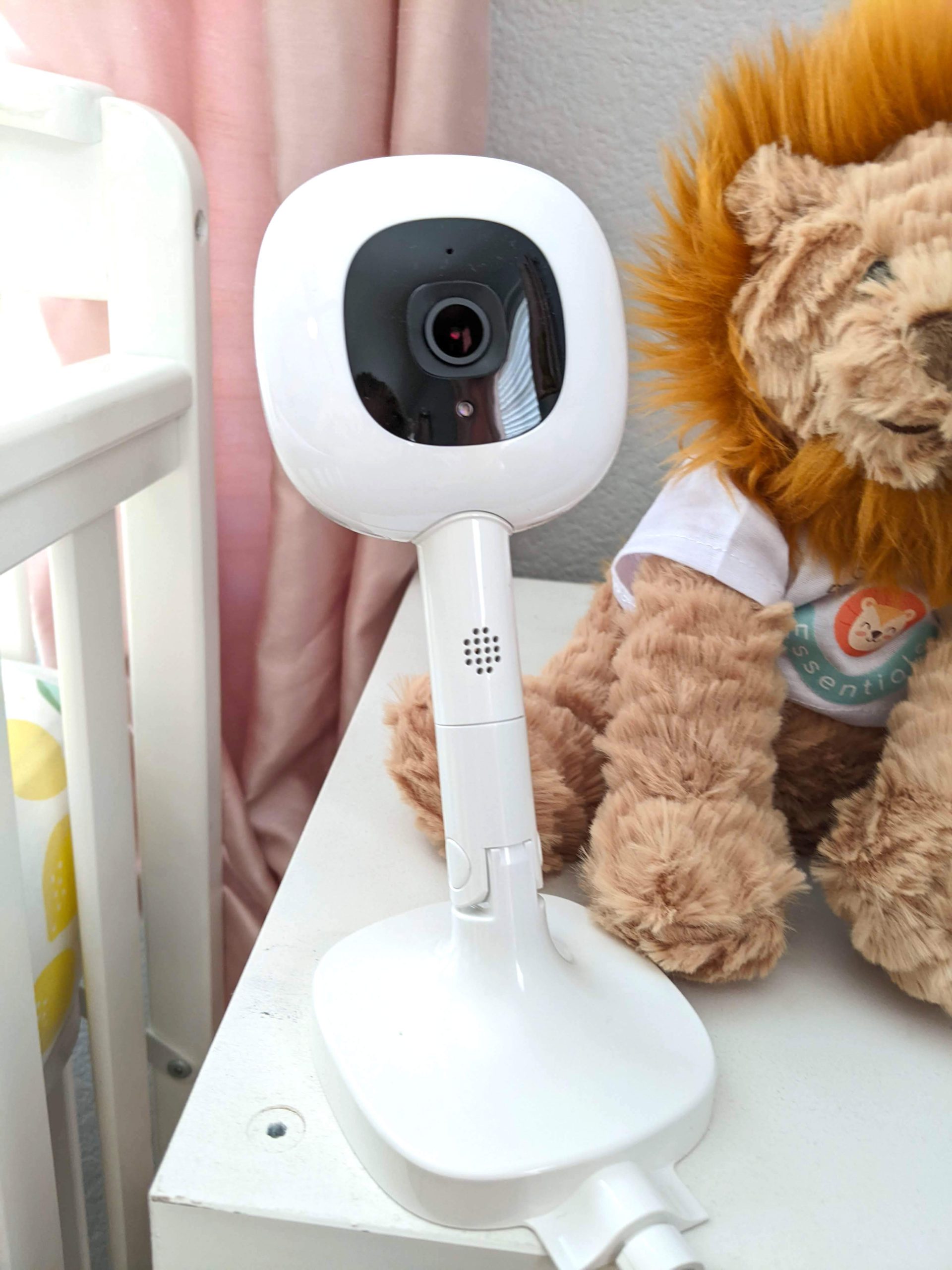 Nanit Pro baby monitor camera close up