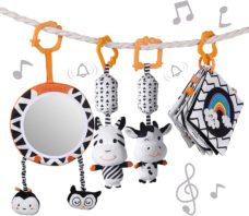 Black and White hanging toys