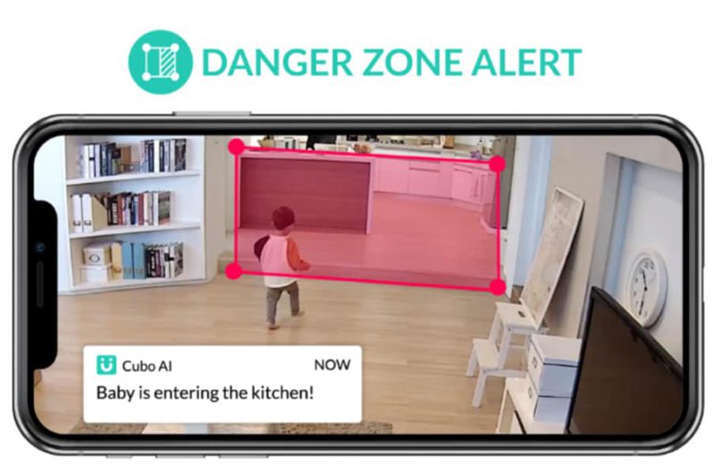 Danger Zone Alert feature from Cubo Ai