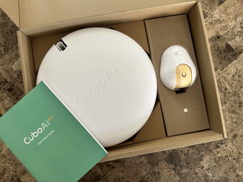 CuboAi Plus baby monitor unboxing.