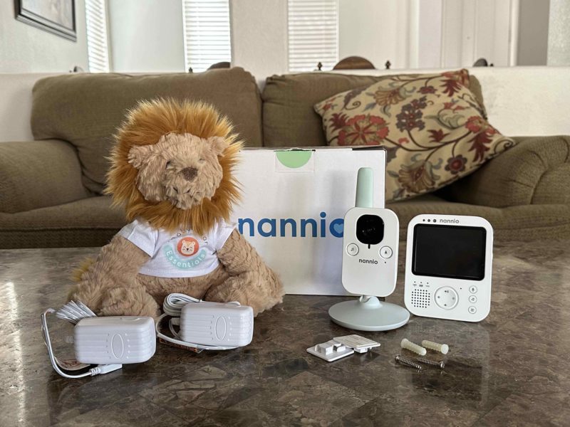 Nannio HERO3 Baby Monitor package