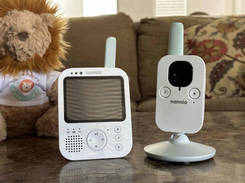 Nannio HERO3 Camera and Video Baby Monitor with antennae for better range