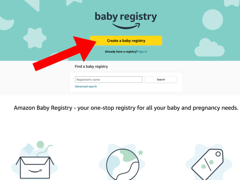 How to Create an Amazon Baby Registry in 5 Simple Steps