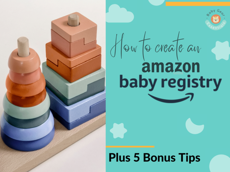 How to Create an Amazon Baby Registry in 5 Simple Steps