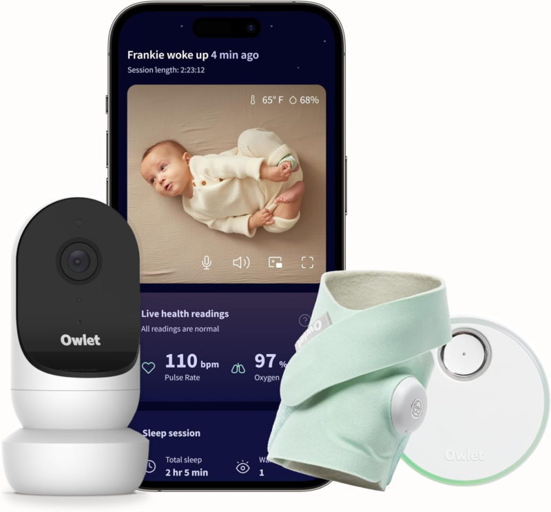 Owlet Dream Duo 2 smart sock baby monitor