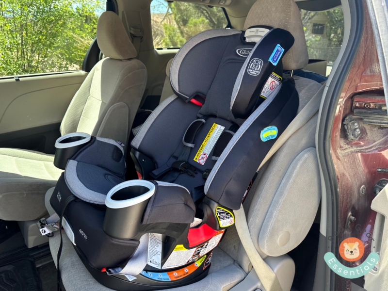 how to install graco 4ever front facing