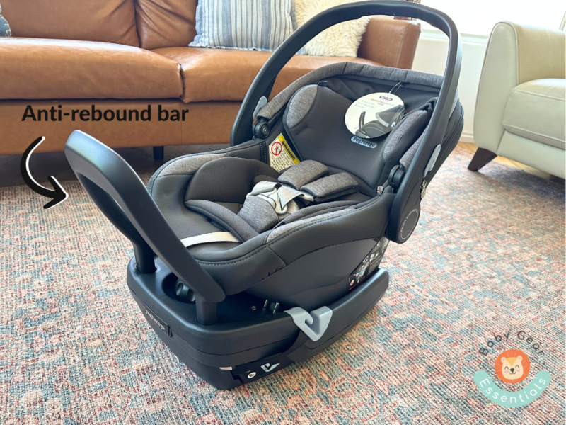 Peg Perego Primo Viaggio Nido 4-35 car seat with anti-rebound bar