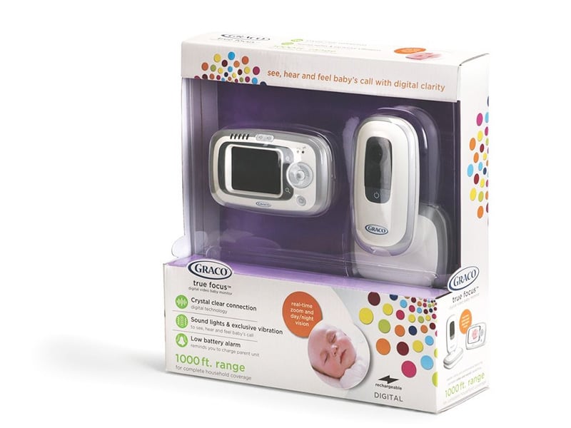 Baby Gear Essentials Graco True Focus baby monitor box