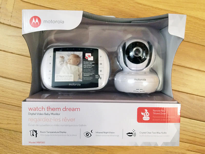 Motorola Audio & Video Baby Monitor MBP36S