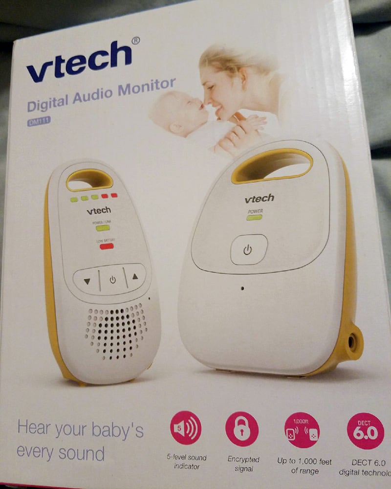 vtech dm1111 audio baby monitor