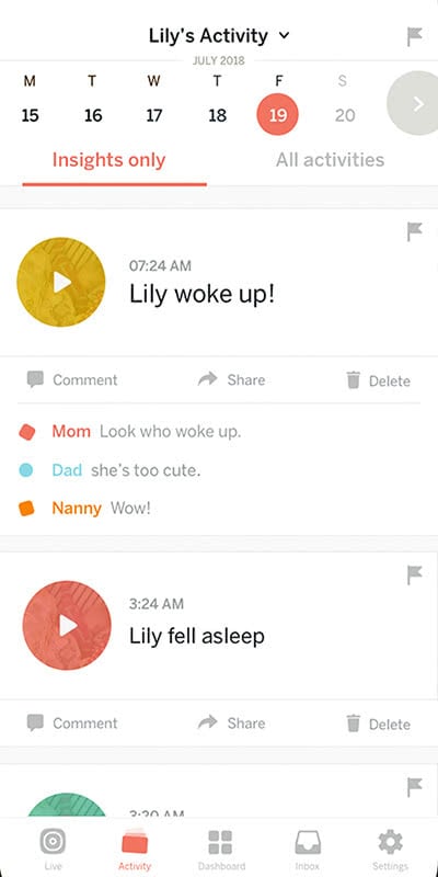 Baby Gear Essentials Nanit review best monitor video feed iPhone app